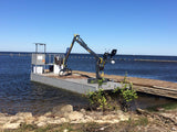FARMA 7.0 crane installed on a barge