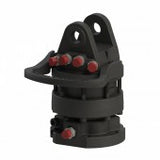 Hydraulic rotator for log grapple available from grapplepros.