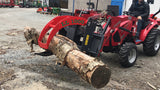 Log grapple for tractor or skid steer loader