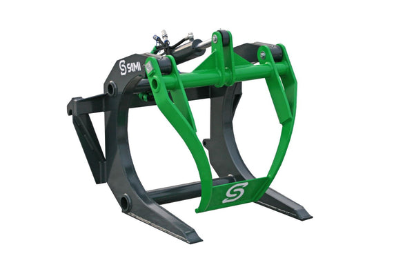Forestry and log grab for tractor loader
