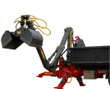 FARMA 6.6 Z crane stows away.