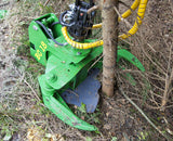 BC18 tree shear for FARMA cranes and log loaders.