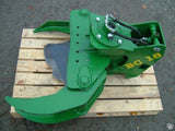 tilting tree shead from FARMA. The BC18 can be installed on log loader cranes and knucklebooms.