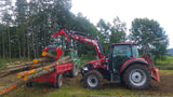 Skid steer log grapple