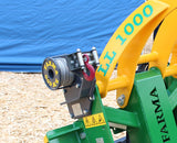 optional winch for skid steer log grab