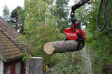 mecanil SG220 remote control grapple saw on treemek