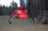 Generation 2 Mecanil SG220 grapple saw for knuckleboom or excavtor log grapple.