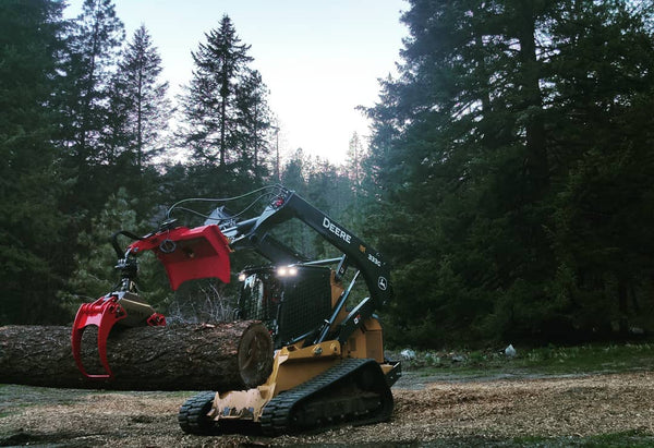 KRPAN skid steer log grapple from grapplepros.com