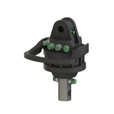 3 hydraulic rotator from Formiko for installing log grapple on excavators. 