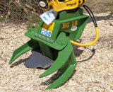 FARMA BC18 tree shear for excavators from 3 to 5 tons. Shears trees upto 7 inches.