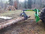 FARMA log skidding grapple for tractor 3 point hitch.